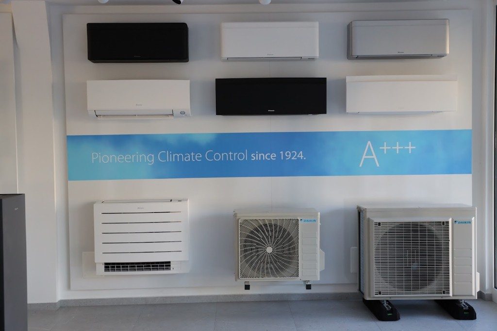 Akva Nova шоурум — Daikin изложба
