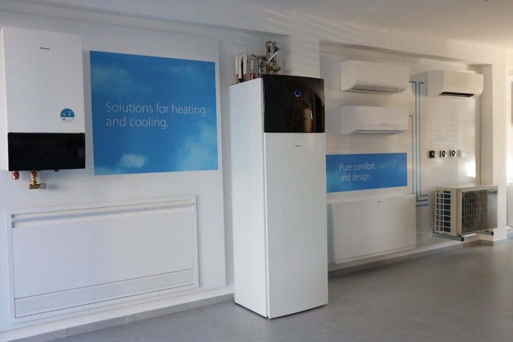 Akva Nova шоурум — Daikin решенија
